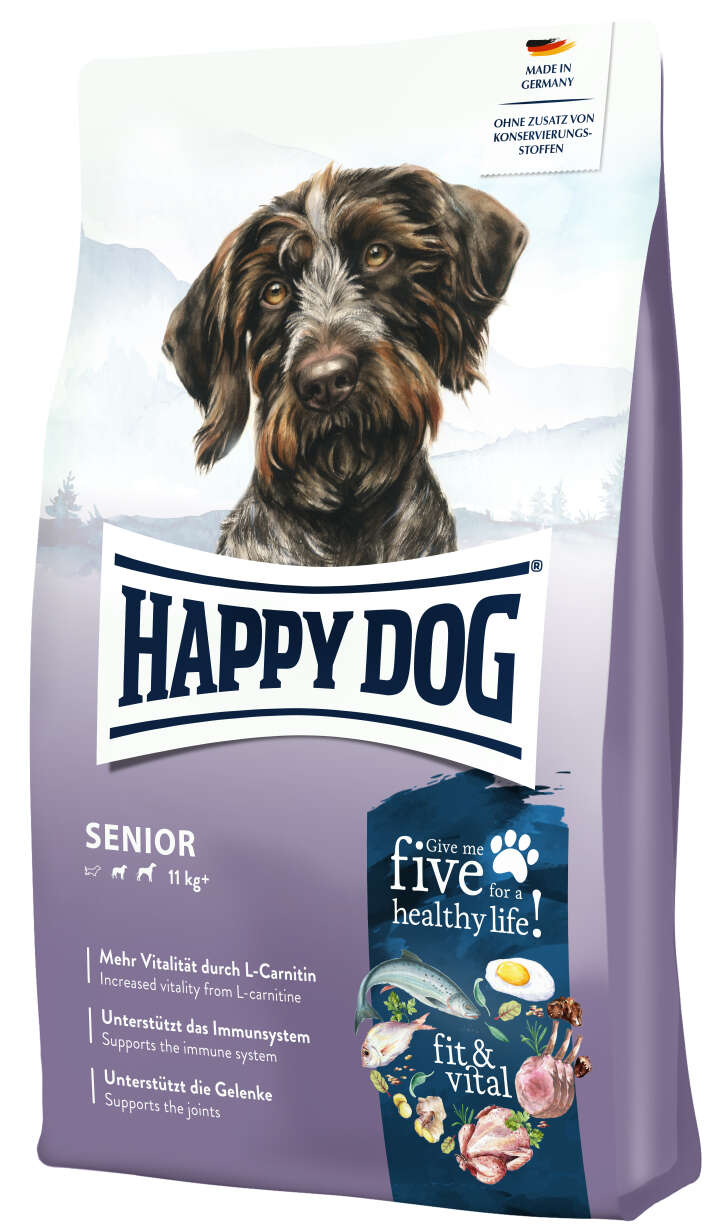 HAPPY DOG Hunde-Trockenfutter fit & vital Senior